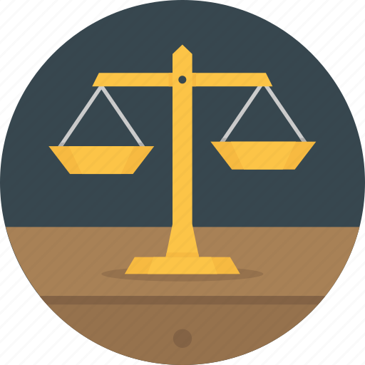 Balance, justice, law, management, scale icon - Download on Iconfinder