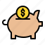 piggy, piggy bank, bank, banking, payment, savings 