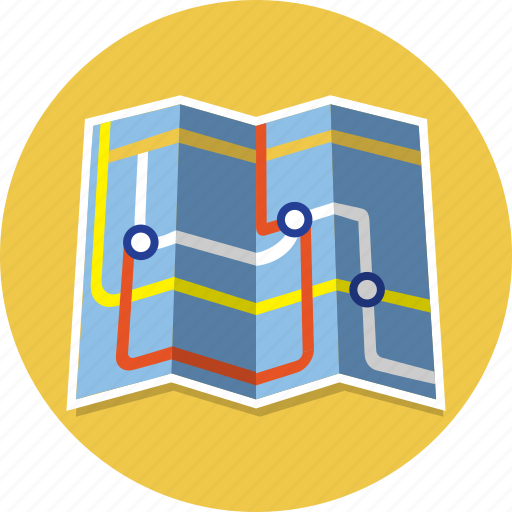 Direction, gps, location, map, navigation, position, subway icon - Download on Iconfinder