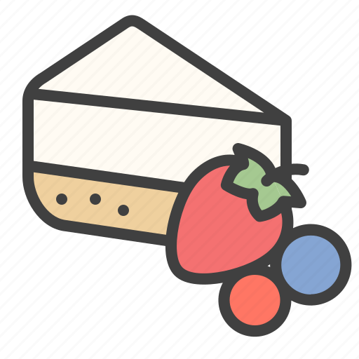 Berry, cheesecake, berries, tasty, flavor, strawberry icon - Download on Iconfinder