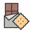 biscuit, chocolate, tasty, flavor, wrapper