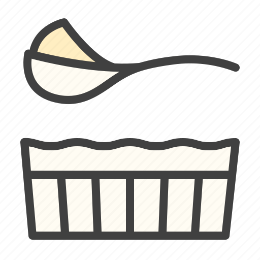 Brulee, sugar, spoon, pie, cake icon - Download on Iconfinder