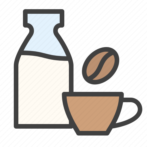 Coffee, milk, espresso, cup, flavor icon - Download on Iconfinder