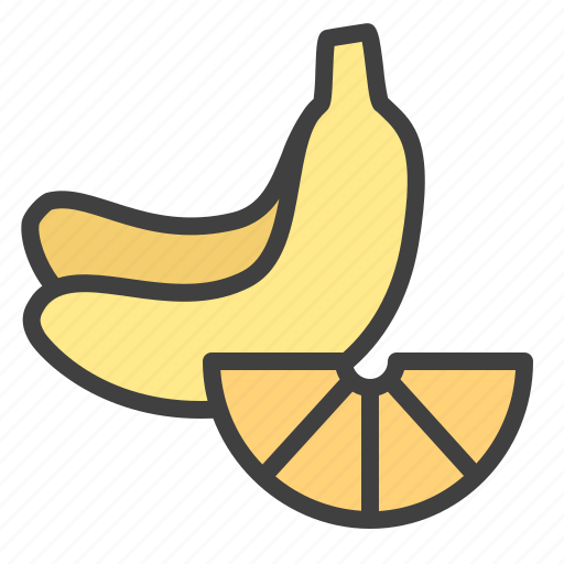 Exotic, banana, organic, orange, natural icon - Download on Iconfinder