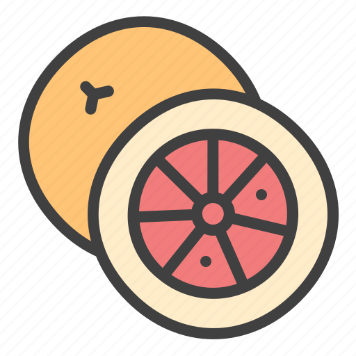 Grapefruit, citrus, fruit, orange, juice icon - Download on Iconfinder