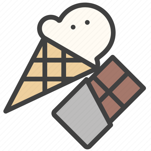 Ice, chocolate, tasty, flavor icon - Download on Iconfinder