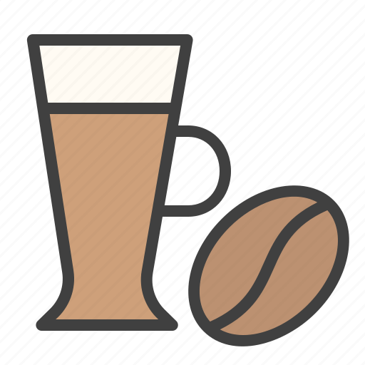 Latte, macchiato, coffee, drink, taste icon - Download on Iconfinder