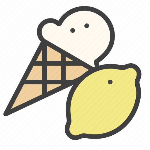Lemon, ice, fruit, tasty, taste icon - Download on Iconfinder