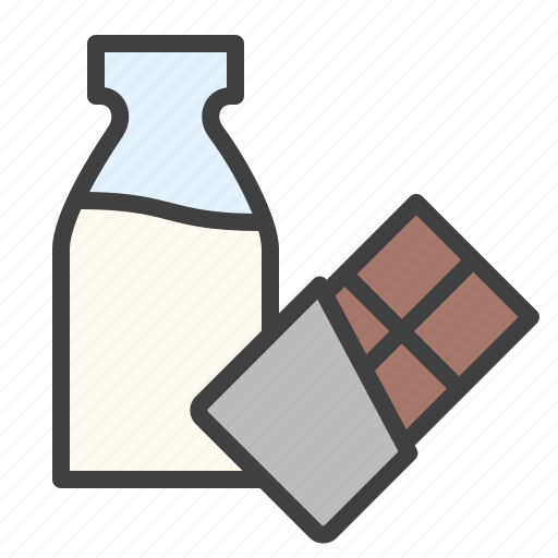 Milk, chocolate, bottle, taste icon - Download on Iconfinder