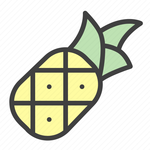 Pineapple, fruit, taste, juice, organic icon - Download on Iconfinder
