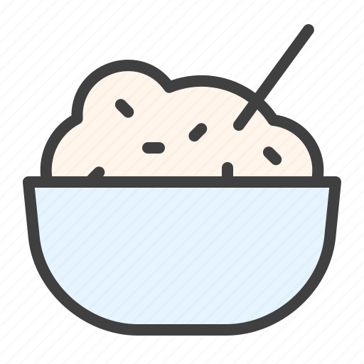Rice, pudding, dessert icon - Download on Iconfinder