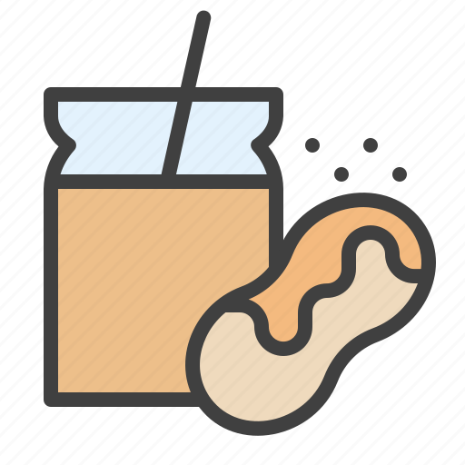 Salty, caramel, peanut, butter icon - Download on Iconfinder