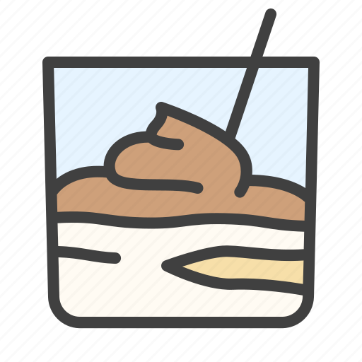 Tiramisu, coffee, dessert, taste icon - Download on Iconfinder