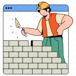security, maintenance, web, development, bricks, wall, construction, construct, website, protection 