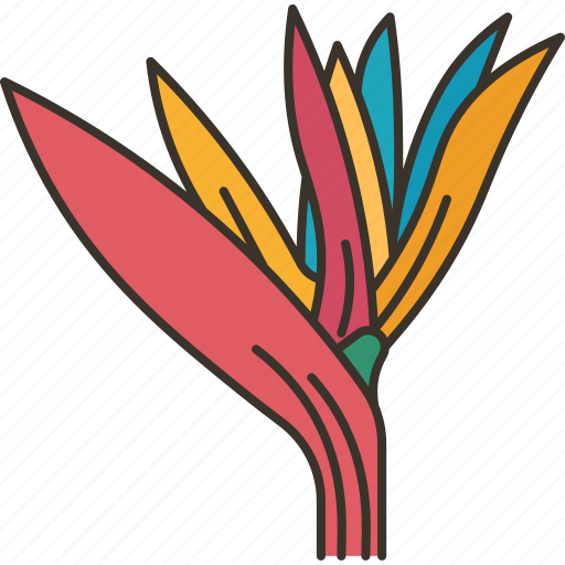 Bird, paradise, flower, tropical, beauty icon - Download on Iconfinder