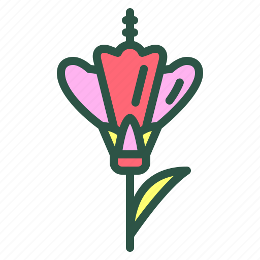 Blossom, floral, flower, gladoli, nature icon - Download on Iconfinder