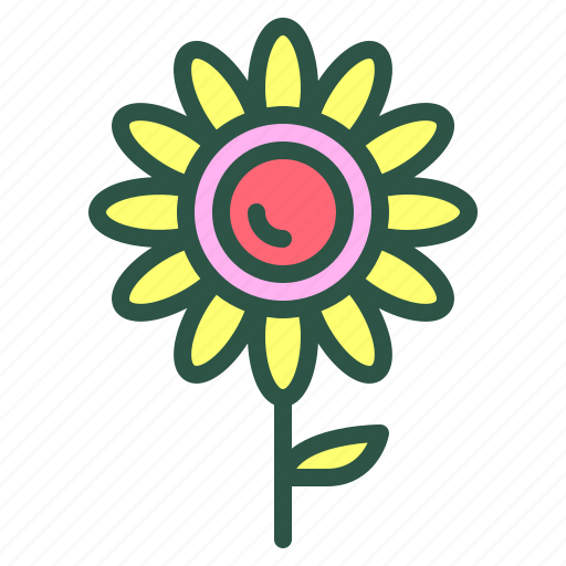 Blossom, floral, flower, nature, sunflower icon - Download on Iconfinder