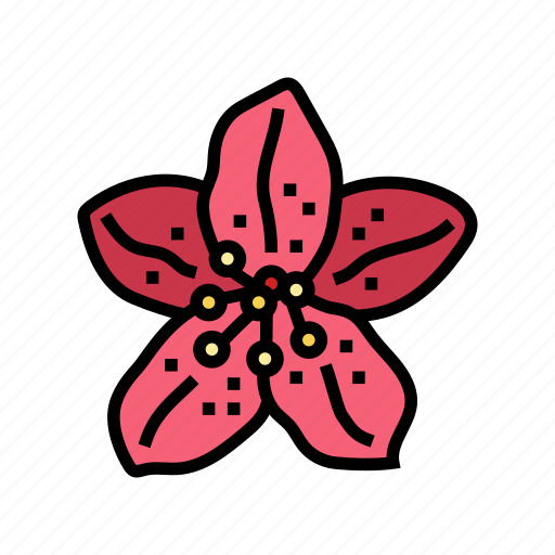 Rhododendron, flower, spring, blossom, floral, petal icon - Download on Iconfinder