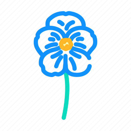 Violet, flower, spring, floral, blossom, nature icon - Download on Iconfinder