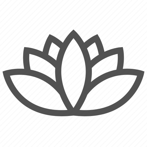 Flower, lotus, nature, spa, wellness icon - Download on Iconfinder