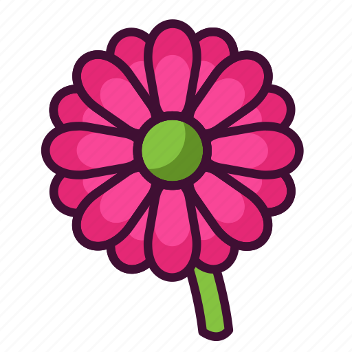 Floral, flowers, gerbera, nature, plants icon - Download on Iconfinder