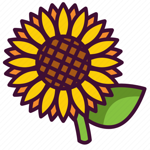 Floral, flowers, nature, plants, sunflower icon - Download on Iconfinder