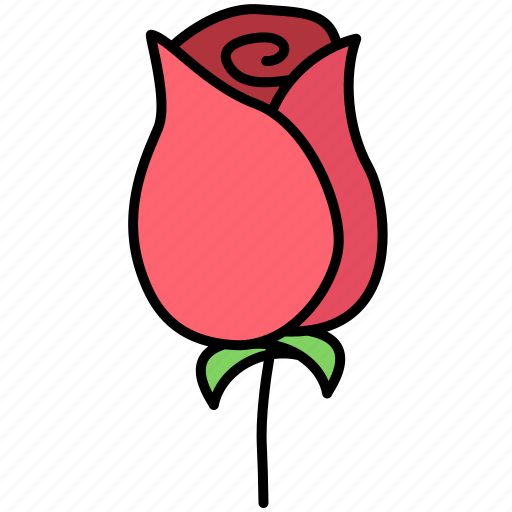 Rose, flower, blossom, bloom, floral icon - Download on Iconfinder