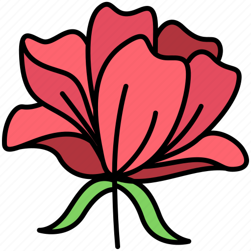 Rose, flower, blossom, floral icon - Download on Iconfinder