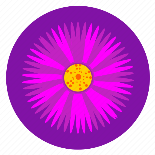 Flower, pink, plant, violet icon - Download on Iconfinder