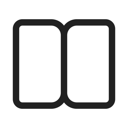 Ic, fluent, book, open, regular icon - Free download