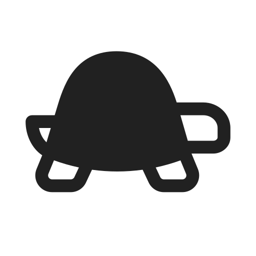 Ic, fluent, animal, turtle, filled icon - Free download