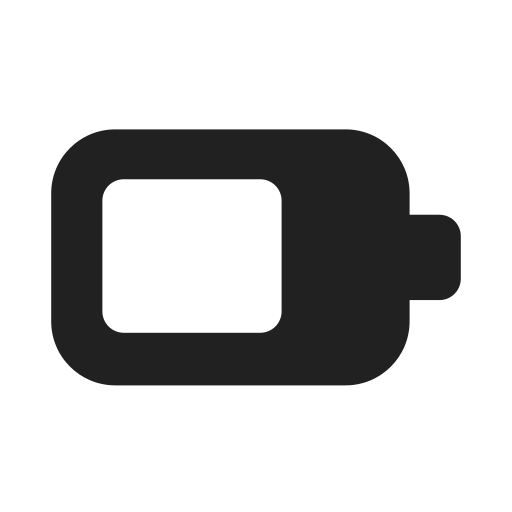 Ic, fluent, battery, filled icon - Free download