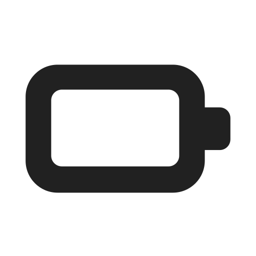 Ic, fluent, battery, full, filled icon - Free download