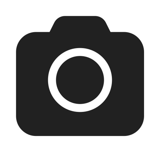 Ic, fluent, camera, filled icon - Free download