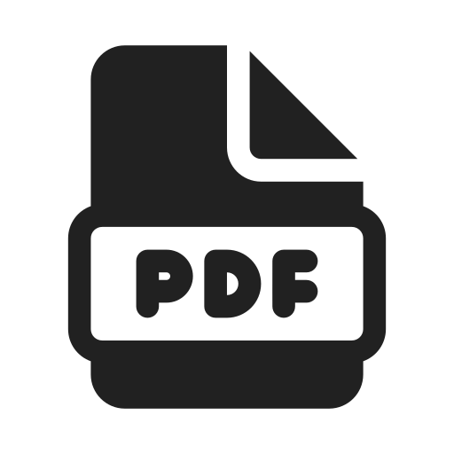 Ic, fluent, document, pdf, filled icon - Free download