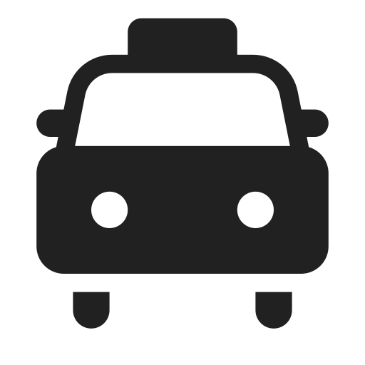 Ic, fluent, vehicle, cab, filled icon - Free download