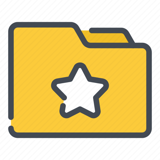 Archive, best, document, favorite, file, folder, star icon - Download on Iconfinder