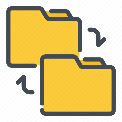 Archive, change, document, file, folder, sync, syncronization icon - Download on Iconfinder