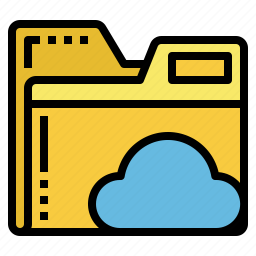 Cloud, storage, folder, file, document, archive icon - Download on Iconfinder