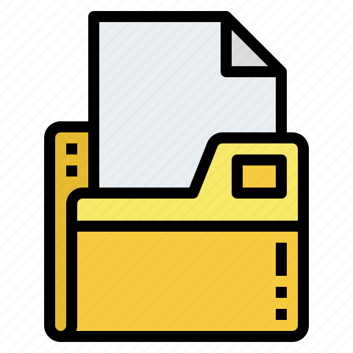 File, paper, document, folder, data, archive icon - Download on Iconfinder