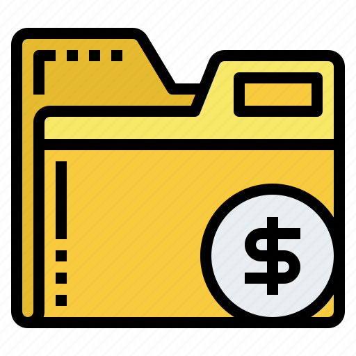 Money, bank, folder, file, document, archive icon - Download on Iconfinder