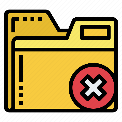 Remove, delete, folder, file, document, archive icon - Download on Iconfinder