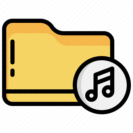 Music, audio, documents, folder, file icon - Download on Iconfinder