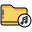 music, audio, documents, folder, file 