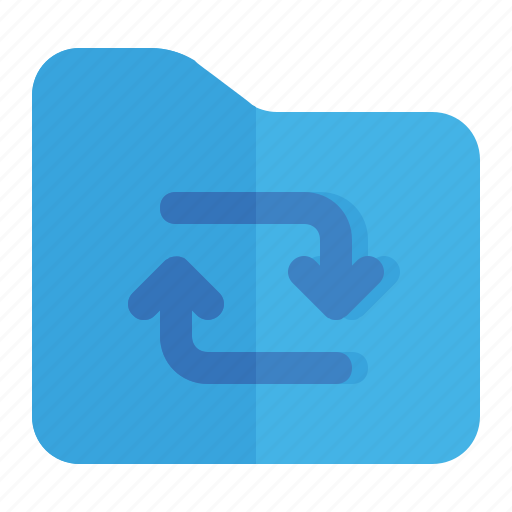 Document, extension, file, folder, refresh, reload icon - Download on Iconfinder
