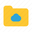 folder, 1, flat, cloud