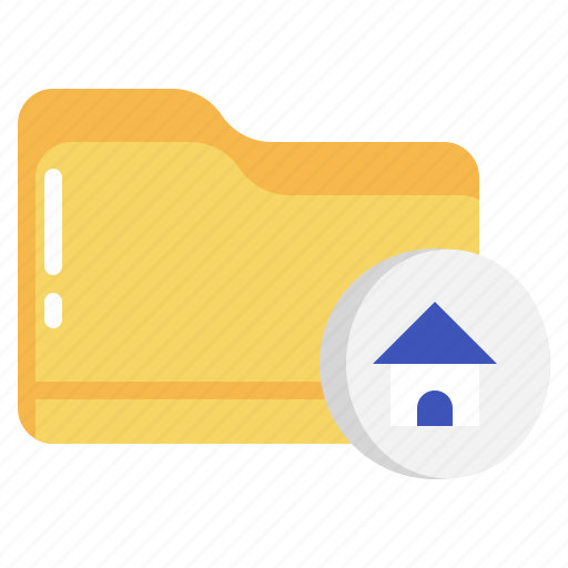 House, home, folder, file icon - Download on Iconfinder