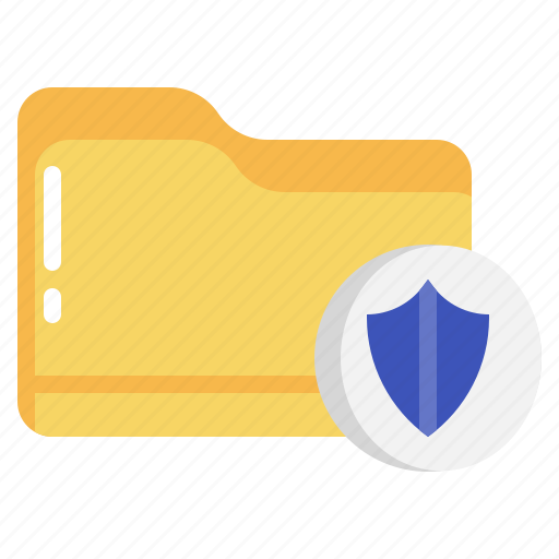 Protect, shield, safe, folder, file icon - Download on Iconfinder