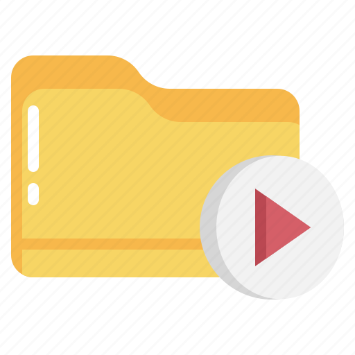 Video, movie, folder, file icon - Download on Iconfinder