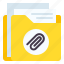folder, file, document, attachment, attach, clip, archive 